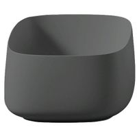 Раковина Artceram Cognac Quadro накладная цвет grigio oliva COL006 15 00 — фото 1, Раковины накладные