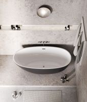 Товар: Ванна отдельностоящая Grossman Fly GR-1104MB (170х75х58) цвет черный/белый матовый,1 место - фото 5 Ванна отдельностоящая Grossman Fly GR-1104MB (170х75х58) цвет черный/белый матовый,1 место — фото 5, Акриловые ванны