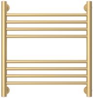 Полотенцесушитель водяной Сунержа Богема+ прямая 500х500 Матовая шампань арт-022-0220-5050 — фото 1, Водяные полотенцесушители