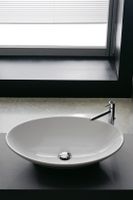 Раковина Scarabeo NECK накладная без перелива без отверстий цвет белый арт-8045 — фото 2, Раковины накладные