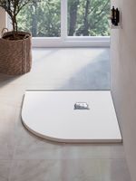 Товар: Душевой поддон полукруглый RGW ST/R-W 900x900, белый, каменный, арт-16153099-01 - фото 4 Душевой поддон полукруглый RGW ST/R-W 900x900, белый, каменный, арт-16153099-01 — фото 4, Душевые поддоны из искусственного камня