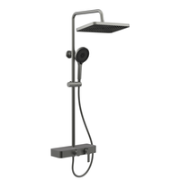 Товар: Душевая стойка FOSSA, графит брашинг FO-210-GR-C4 - фото 2 Душевая стойка FOSSA, графит брашинг FO-210-GR-C4 — фото 2, Душевые стойки