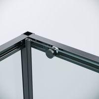 Товар: Душевое ограждение Grossman Galaxy 100.K33.01.100.42.00-200.K33.01.100.42.00 (100х100х195) раздвижная,графит сатин,стекло прозрачное,2 места арт-120.K33.01.1010.42.00 - фото 6 Душевое ограждение Grossman Galaxy 100.K33.01.100.42.00-200.K33.01.100.42.00 (100х100х195) раздвижная,графит сатин,стекло прозрачное,2 места арт-120.K33.01.1010.42.00 — фото 6, Квадратные душевые уголки