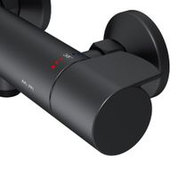 Товар: F85A40022 X-Joy, смеситель д/душа с термостатом, черный, шт - фото 6 F85A40022 X-Joy, смеситель д/душа с термостатом, черный, шт — фото 6, Смеситель для душа