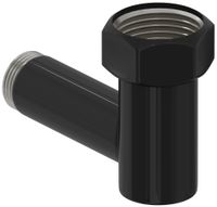 Уголок Уголок переходной Стилье (G 1" НГ х G 3/4" НР) Чёрный 172000-1034 — фото 3, Комплектующие для полотенцесушителей