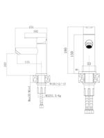 Agger Easy смеситель для раковины однорычажный, хром глянцевый арт-A3102100 — фото 1, Смесители для раковины