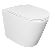 Унитаз приставной Azario Teramo 580х360х430 безободковый, быстросъемное сиденье с микролифтом арт-AZ-1003DNR — фото 11, Приставные унитазы