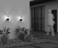 Настенный светильник (бра) Outdoor O432WL-01GF — фото 15, Уличное освещение