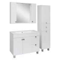 Тумба напольная OSTIN 100 /2дв+2ящ/ AQUA DE MARCO 2100WCOST/1 — фото 7, Тумбы под раковину