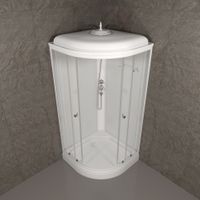 ДК Ультра 100*100 А (7 мест+сифон D90мм) арт-Щ0000061833 — фото 12, Душевые кабины