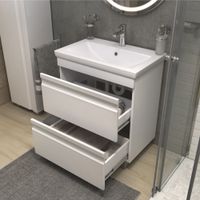 Тумба под раковину VIGO Holly 70 напольная белый (040) — фото 4, Тумбы под раковину