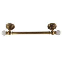 CRISTALIA Полотенцедержатель, L44 см, бронза/Crystal 16778 — фото 1, Полотенцедержатели