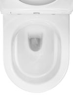 Унитаз-компакт Azario Kano 370х630х800 напольный, безободковый, в комплекте с быстросъемным сиденьем микролифт арт-93590 — фото 7, Напольные унитазы