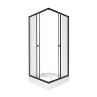 ДО "Вента-БВ" 80*80, квадрат, низ. подд. (2 места+сифонD90мм) арт-Щ0000073552 — фото 6, Квадратные душевые уголки