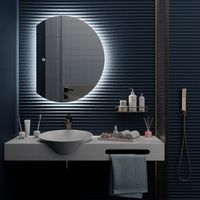 Зеркало с LED-подсветкой MOON (70*90) /AQUA DE MARCO Moon70/90 — фото 3, Зеркала в ванную комнату