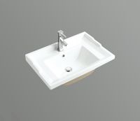 Умывальник CeramaLux арт-840-70 — фото 2, Раковины встраиваемые сверху