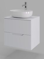 Товар: Orange Line Li-60TuwMDF+B05-480W тумба с раковиной подвесная 60 см, белый Li-60TuwMDF+B05-480W - фото 1 Orange Line Li-60TuwMDF+B05-480W тумба с раковиной подвесная 60 см, белый Li-60TuwMDF+B05-480W — фото 1, Тумбы с раковиной