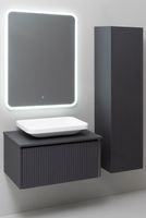 Тумба подвесная MONACO 70 /графит/ AQUA DE MARCO 2070GRMON — фото 7, Тумбы под раковину