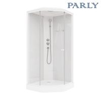Ограждение VIVA90B N душевое Ceruttispa без поддона (90x90x195) — фото 4, Прямоугольные душевые уголки