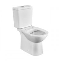 Товар: DEBBA ROUND Чаша унитаза напольного c безободковым смывом, двойной выпуск, белая. ROCA 734299P00Y - фото 1 DEBBA ROUND Чаша унитаза напольного c безободковым смывом, двойной выпуск, белая. ROCA 734299P00Y — фото 1, Напольные унитазы