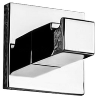 Крючок COLOMBO DESIGN BASICQ одинарный цвет хром арт-LC97 — фото 3, Крючки для полотенец