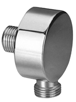 Шланговое подсоединение, Cisal, Shower, стандарт подвода воды-1/2", цвет-Brushed Stainless Steel арт-DS017310D1 — фото 1, Шланговые подключения