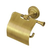 FORTUNA Бумагодержатель закрытый, бронза 27693 — фото 1, Держатели туалетной бумаги