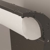 Настенный светильник (бра) Outdoor O446WL-L7GF3K — фото 7, Уличное освещение