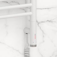 Полотенцесушитель электрический Сунержа Богема 3.1 прямая 800х300 МЭМ правый Матовый белый 30-6005-8030 — фото 2, Электрические полотенцесушители