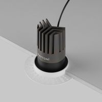 Встраиваемый светильник Technical DL121-15W-3K-TRS-B — фото 8, Точечные светильники