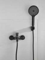 Смеситель для ванны с душем BELZ, черный арт-B61713-7 — фото 2, Смеситель для ванны