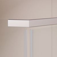 Душевой уголок RGW PA-83 80x80, трапеция, профиль хром, стекло прозрачное/6 мм, арт-78088388-11 — фото 9, Душевые уголки трапеция