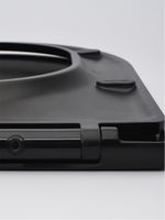 AQM1206 Сиденье тонкое быстросъемное с микролифтом, цвет черный матовый арт-AQM1206MB — фото 3, Сиденья для унитаза