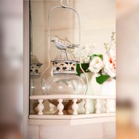 Зеркало со шкафчиком и балюстрадой Бриклаер , бежевый дуб прованс арт-КАНТРИ 85SB — фото 7, Шкафы для ванной