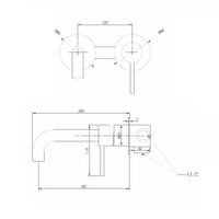 Товар: Смеситель ABBER Wasser Kreis AF8112NG для раковины скрытого монтажа, никель - фото 4 Смеситель ABBER Wasser Kreis AF8112NG для раковины скрытого монтажа, никель — фото 4, Смесители для раковины
