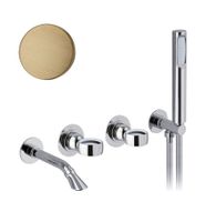 Смеситель для ванны Webert Opera , бронза арт-OA860312065 — фото 1, Смеситель для ванны