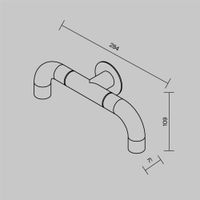 Настенный светильник (бра) Outdoor O477WL-L4GF3K — фото 2, Уличное освещение