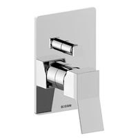 Смеситель Bossini Aki Z00740.030 для ванны и душа встраиваемый внешняя часть на 2 потребителя цвет хром — фото 2, Смесители