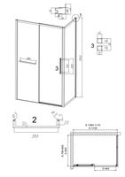 Товар: Душевое ограждение Grossman Style 100.K33.05.110.10.02-200.K33.05.80.10.02 (110х80х195) раздвижная(левая),хром,стекло шиншилла,2 места арт-120.K33.05.1180.10.02 - фото 10 Душевое ограждение Grossman Style 100.K33.05.110.10.02-200.K33.05.80.10.02 (110х80х195) раздвижная(левая),хром,стекло шиншилла,2 места арт-120.K33.05.1180.10.02 — фото 10, Прямоугольные душевые уголки