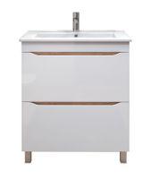 Тумба под раковину VIGO Grani 75 напольная дуб золотой (tn.GRI.OSK.75.2Y дуб золотой) — фото 1, Тумбы под раковину