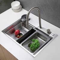 Кухонная мойка ABBER Wasser Kreis сатин арт-AF2194SP — фото 1, Кухонные мойки