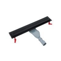 Товар: Лоток душевой, сифон 360, комбинированный затвор, перфорированная решетка, 600мм, черный, IDDIS, арт-975B6BL20DZ - фото 1 Лоток душевой, сифон 360, комбинированный затвор, перфорированная решетка, 600мм, черный, IDDIS, арт-975B6BL20DZ — фото 1, Душевые лотки