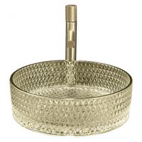 Товар: Раковина накладная стеклянная ABBER Glas AK2301GG золото - фото 3 Раковина накладная стеклянная ABBER Glas AK2301GG золото — фото 3, Раковины накладные