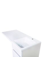 Товар: Orange Sistema STK-40TUW+RAR Тумба напольная с правой раковиной 100 см под стиральную машину, белый STK-40TUW+RAR - фото 5 Orange Sistema STK-40TUW+RAR Тумба напольная с правой раковиной 100 см под стиральную машину, белый STK-40TUW+RAR — фото 5, Тумбы под раковину