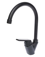 OneLife смеситель для кухни однорычажный полимерный, черный арт-P02-000b — фото 9, Смесители для кухни