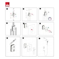 Душевая система встроенная Timo Selene SX-2069/00SM (1013) хром SX-2069/00SM(1013) — фото 2, Встраиваемые душевые комплекты