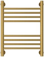 Полотенцесушитель водяной Сунержа Богема+ прямая 500х400 Состаренная латунь арт-051-0220-5040 — фото 1, Водяные полотенцесушители