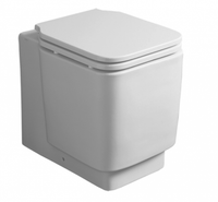 Унитаз SIMAS FLOW напольный приставной цвет белый FL61 — фото 1, Подвесные унитазы