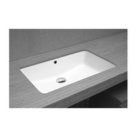 Раковина врезная под столешницу 49,5 см (антибактериальное покрытие) 561 — фото 3, Раковины встраиваемые снизу