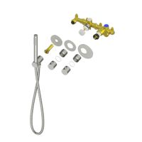 Душевая система встроенная с термостатом Timo Saona белый матовый арт-SX-2359/16SM — фото 2, Встраиваемые душевые комплекты